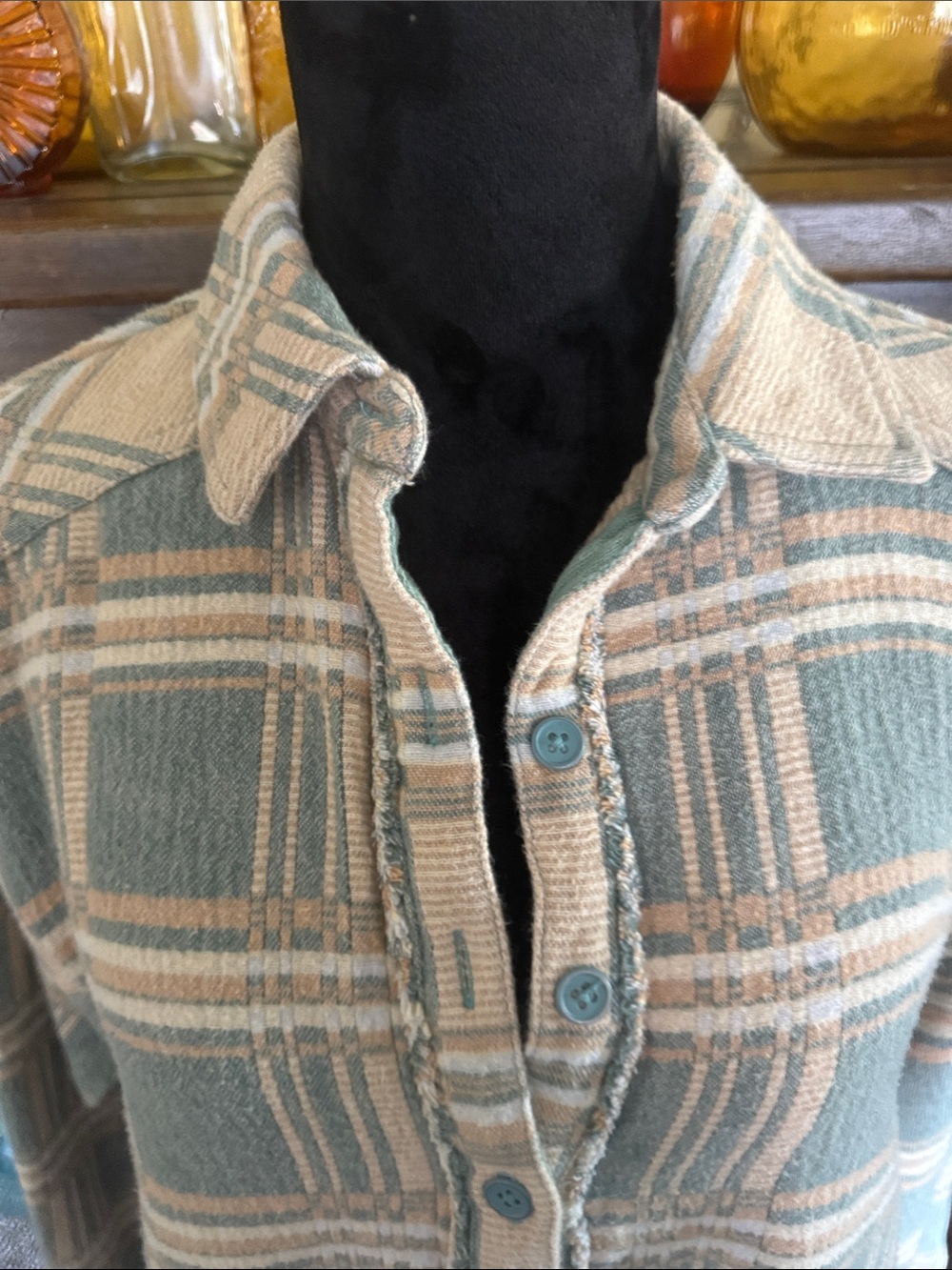 We The Free Arizona Sky Jacquard Plaid Shirt - Picture 5 of 12